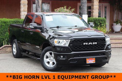 Diamond Black Crystal Pearlcoat 2022 RAM 1500 Big Horn/Lone Star