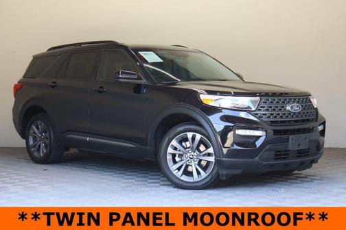 Agate Black Metallic 2024 Ford Explorer XLT