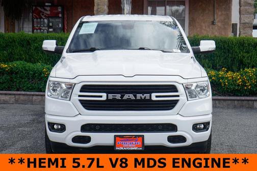 Bright White Clearcoat 2019 RAM 1500 Big Horn
