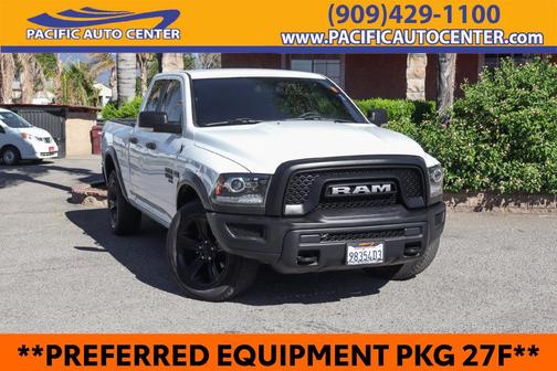 Bright White Clearcoat 2021 RAM 1500 Classic Warlock Quad Cab 4x2 6'4' Box