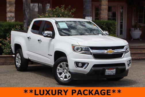 Summit White 2015 Chevrolet Colorado LT