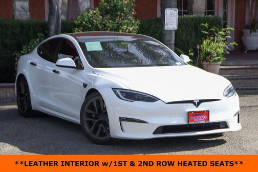 Pearl White Multi-Coat 2022 Tesla Model S Base