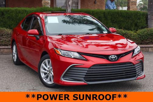 Supersonic Red 2023 Toyota Camry LE