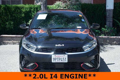 Aurora Black 2022 Kia Forte GT-Line