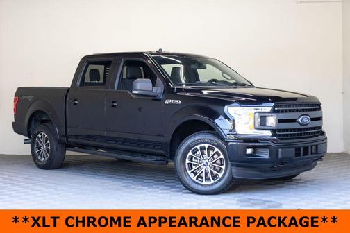 Agate Black Metallic 2019 Ford F-150 XLT