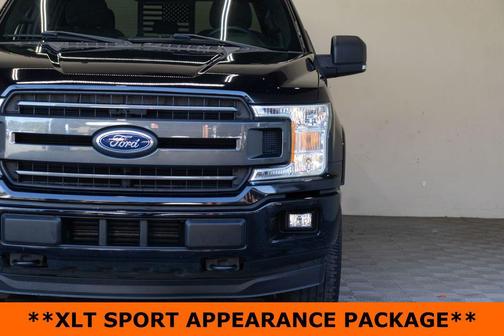 Agate Black Metallic 2019 Ford F-150 XLT