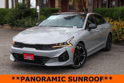 Wolf Gray 2022 Kia K5 GT-Line