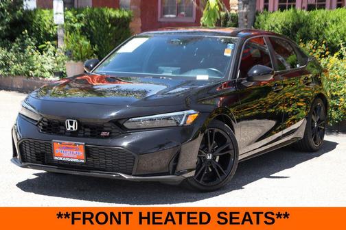 Crystal Black Pearl 2025 Honda Civic Si Base