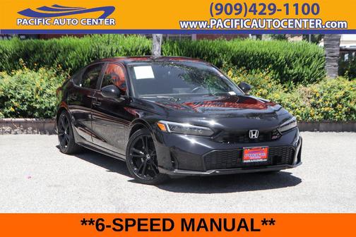 Crystal Black Pearl 2025 Honda Civic Si Base
