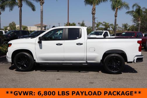 Summit White 2024 Chevrolet Silverado 1500 Custom