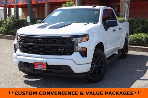 Summit White 2024 Chevrolet Silverado 1500 Custom