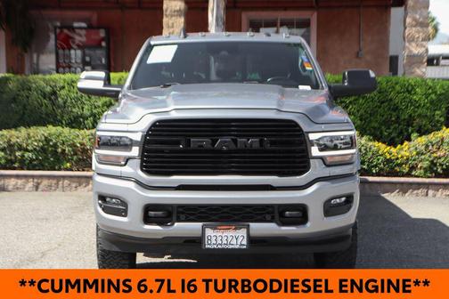 Billet Silver Metallic Clearcoat 2022 RAM 2500 Laramie Crew Cab 4x4 6'4' Box