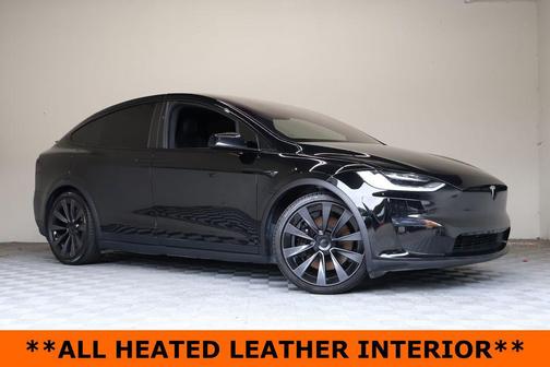 Solid Black 2022 Tesla Model X Dual Motor All-Wheel Drive