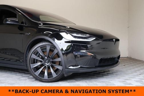 Solid Black 2022 Tesla Model X Dual Motor All-Wheel Drive
