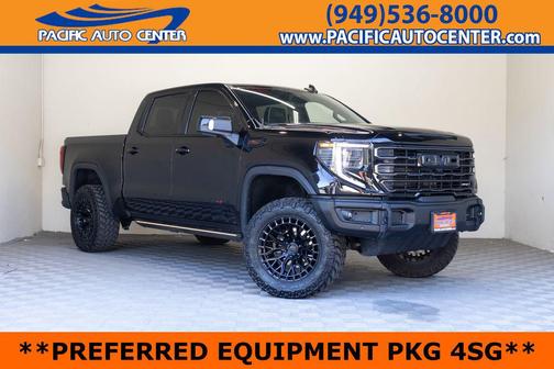 Onyx Black 2024 GMC Sierra 1500 AT4X