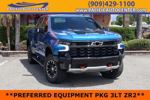 Glacier Blue Metallic 2022 Chevrolet Silverado 1500 ZR2