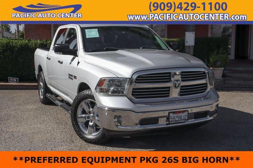Bright Silver Metallic Clearcoat 2016 RAM 1500 Big Horn