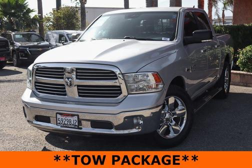 Bright Silver Metallic Clearcoat 2016 RAM 1500 Big Horn