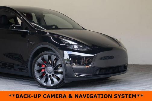 Solid Black 2023 Tesla Model Y Performance Dual Motor All-Wheel Drive