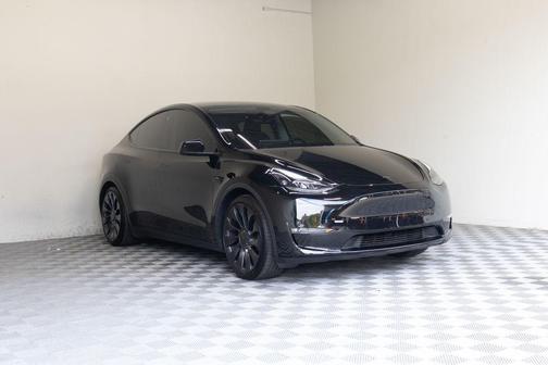Solid Black 2023 Tesla Model Y Performance Dual Motor All-Wheel Drive