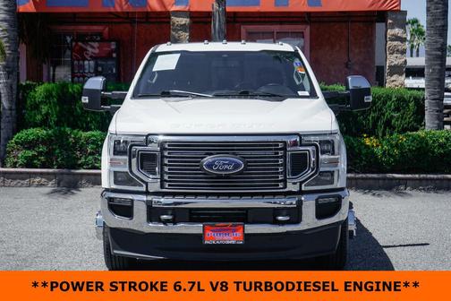 White 2021 Ford F-350 Lariat