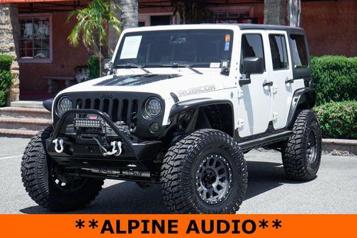 Bright White Clearcoat 2015 Jeep Wrangler Unlimited Rubicon