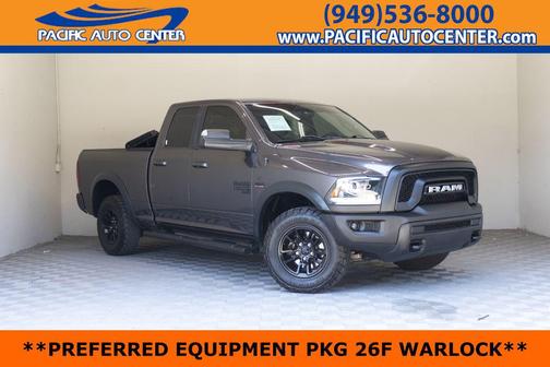 Granite Crystal Metallic Clearcoat 2021 RAM 1500 Classic Warlock Quad Cab 4x4 6'4' Box