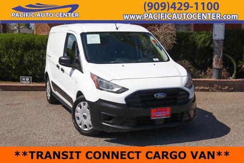 Frozen White 2020 Ford Transit Connect XL Cargo Van