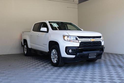Summit White 2022 Chevrolet Colorado LT