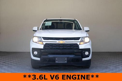 Summit White 2022 Chevrolet Colorado LT