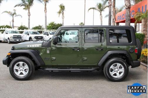 2022 Jeep Wrangler Unlimited Sport