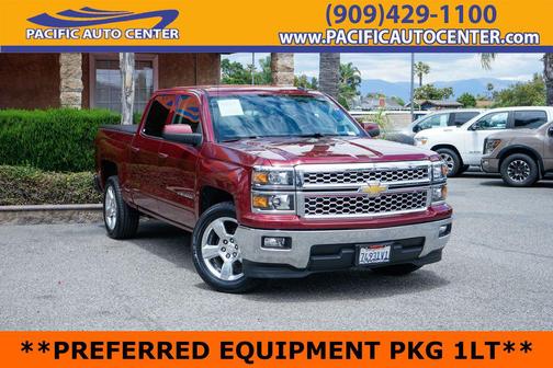 Deep Ruby Metallic 2015 Chevrolet Silverado 1500 1LT
