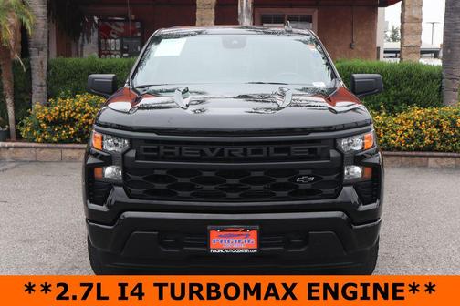 Black 2025 Chevrolet Silverado 1500 Custom