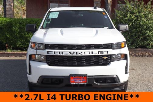 Summit White 2021 Chevrolet Silverado 1500 Custom