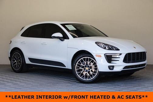 Carrara White Metallic 2018 Porsche Macan Macan Sport Edition
