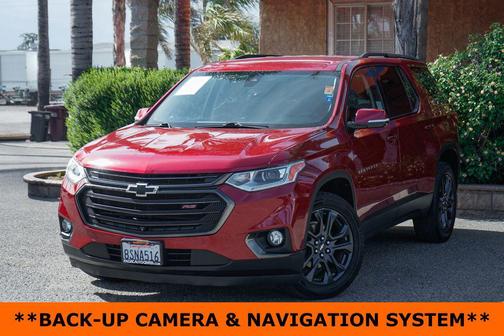 Cajun Red Tintcoat 2020 Chevrolet Traverse RS
