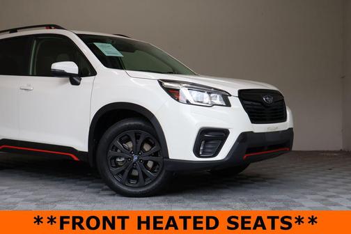 Crystal White Pearl 2020 Subaru Forester Sport