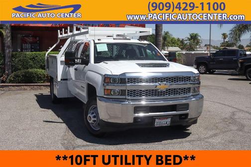 Summit White 2019 Chevrolet Silverado 3500 WT
