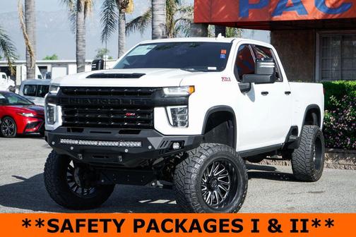 Summit White 2021 Chevrolet Silverado 3500 LTZ