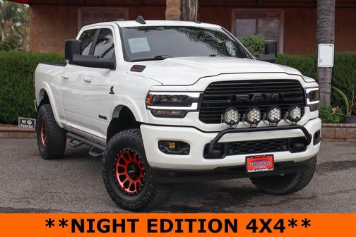 Pearl White 2021 RAM 2500 Laramie Crew Cab 4x4 6'4' Box
