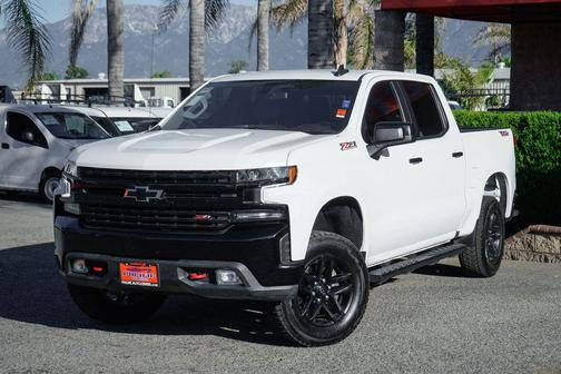 Summit White 2021 Chevrolet Silverado 1500 LT Trail Boss