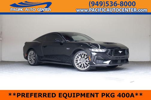 Shadow Black 2024 Ford Mustang GT Premium