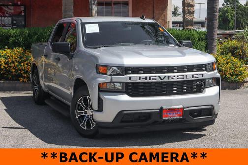 Silver Ice Metallic 2021 Chevrolet Silverado 1500 Custom
