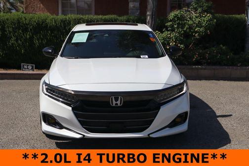 Platinum White Pearl 2021 Honda Accord Sport 2.0T