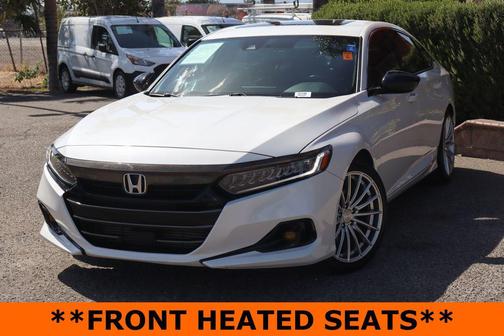 Platinum White Pearl 2021 Honda Accord Sport 2.0T