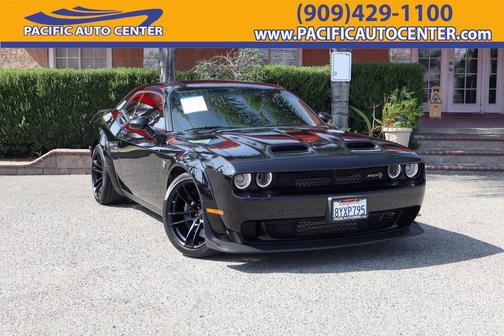 Pitch Black Clearcoat 2021 Dodge Challenger SRT Hellcat