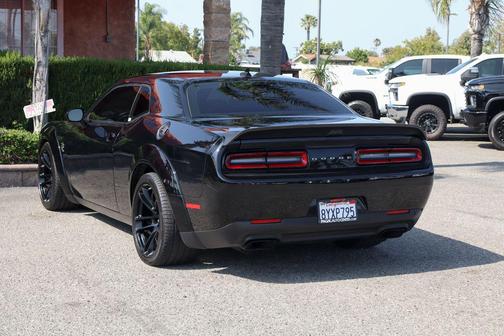 Pitch Black Clearcoat 2021 Dodge Challenger SRT Hellcat