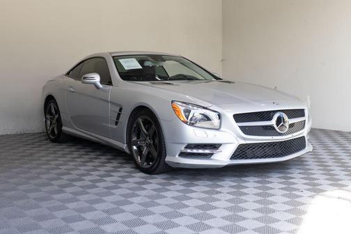 Silver 2013 Mercedes-Benz SL-Class SL 550