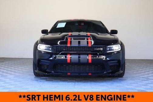 Pitch Black Clearcoat 2023 Dodge Charger SRT Hellcat Widebody Jailbreak