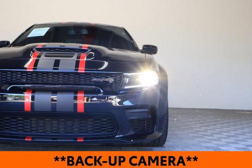 Pitch Black Clearcoat 2023 Dodge Charger SRT Hellcat Widebody Jailbreak